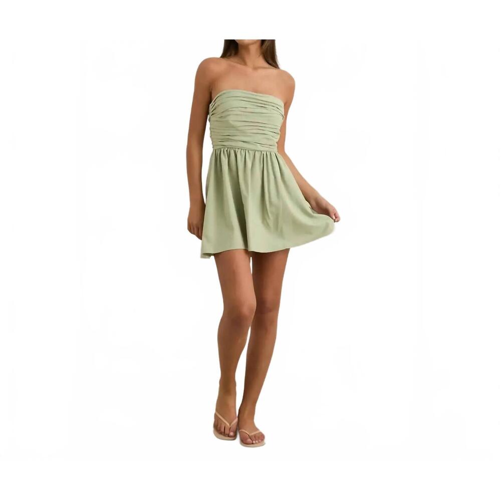 NEW RHYTHM. mila mini dress in palm
